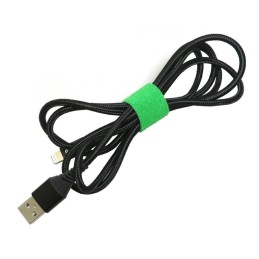 Taśma do wiązania LINKY 3m organizer      rzep pojedynczy zielony