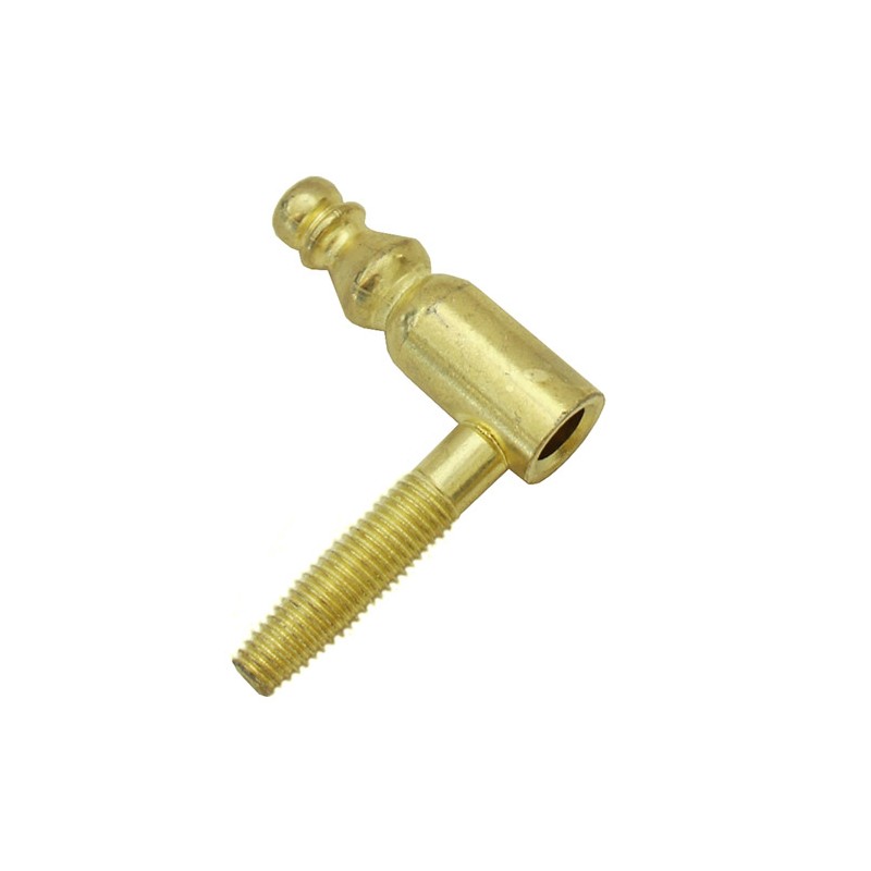 Zawias wkręcany 16x104mm Część żeńska mosiądzowany mod.50