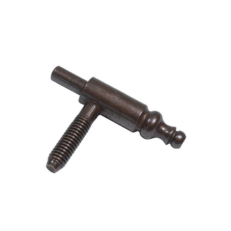 Zawias wkręcany fi. 9mm część męska brązowy mod.50 (w całości 9x66mm)