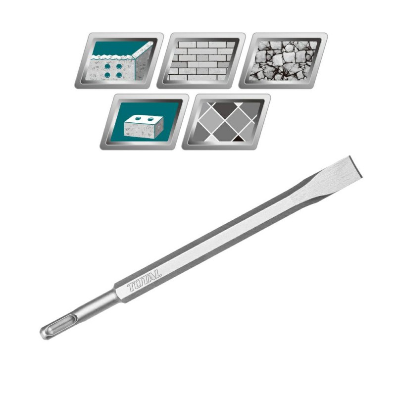 Dłuto płaskie SDS plus 20mm 250mm         TAC15121411