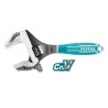 Klucz nastawny z Cr-V 250mm 0-52mm z osłonami TOTAL THT10210G (D)