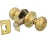 Gałka z zamkiem łazienkowa mosiądz satyna mod. 622