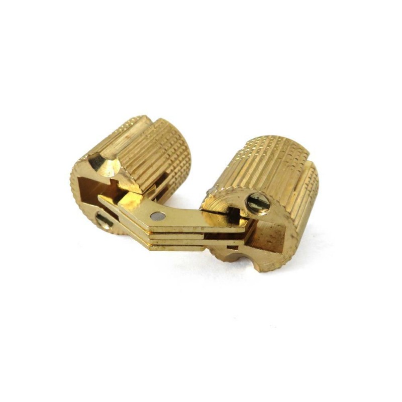 Zawias cylindryczny ukryty fi. 12mm mosiężny mod. 1020
