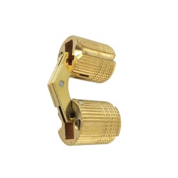 Zawias cylindryczny ukryty fi. 12mm mosiężny mod. 1020