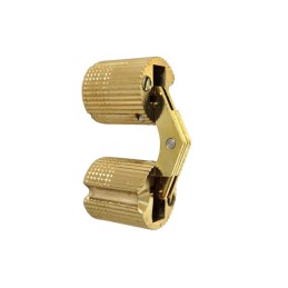 Zawias cylindryczny ukryty fi. 14mm mosiężny mod. 1020