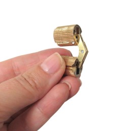 Zawias cylindryczny ukryty fi. 14mm mosiężny mod. 1020