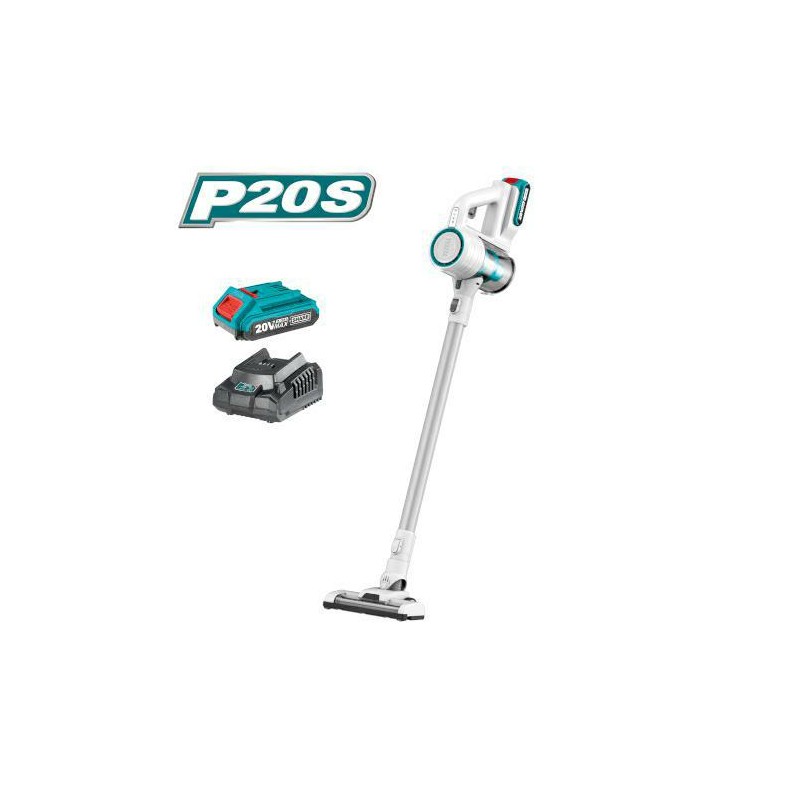 Odkurzacz cyklonowy akumulatorowy 20V 2Ah mod. TVLI2006 TOTAL