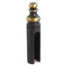 Osłonka do zawiasu wkręcanego fi. 16mm jasny/ciemny brąz ozdobna mod. 3154
