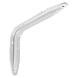 Wspornik półki stalowy biały 140x200mm EUROPA 20