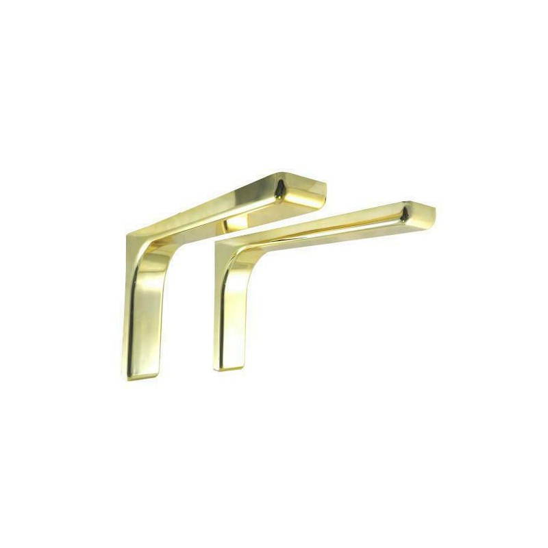 Wspornik półki złoty 144x240mm mod. LEONARDO, 2szt.