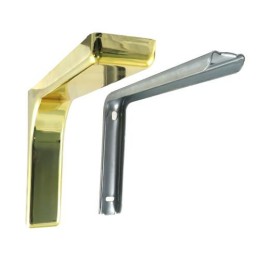 Wspornik półki złoty 144x240mm mod. LEONARDO, 2szt.