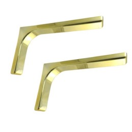 Wspornik półki złoty 144x240mm mod. LEONARDO, 2szt.