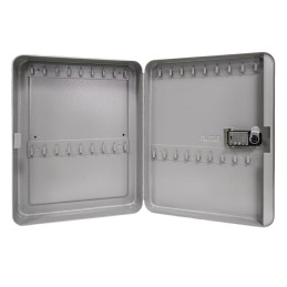 Skrzynka na klucze 30x24x7cm szara 45 haczyków mod. 2173