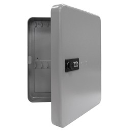 Skrzynka na klucze 30x24x7cm szara 45 haczyków mod. 2173