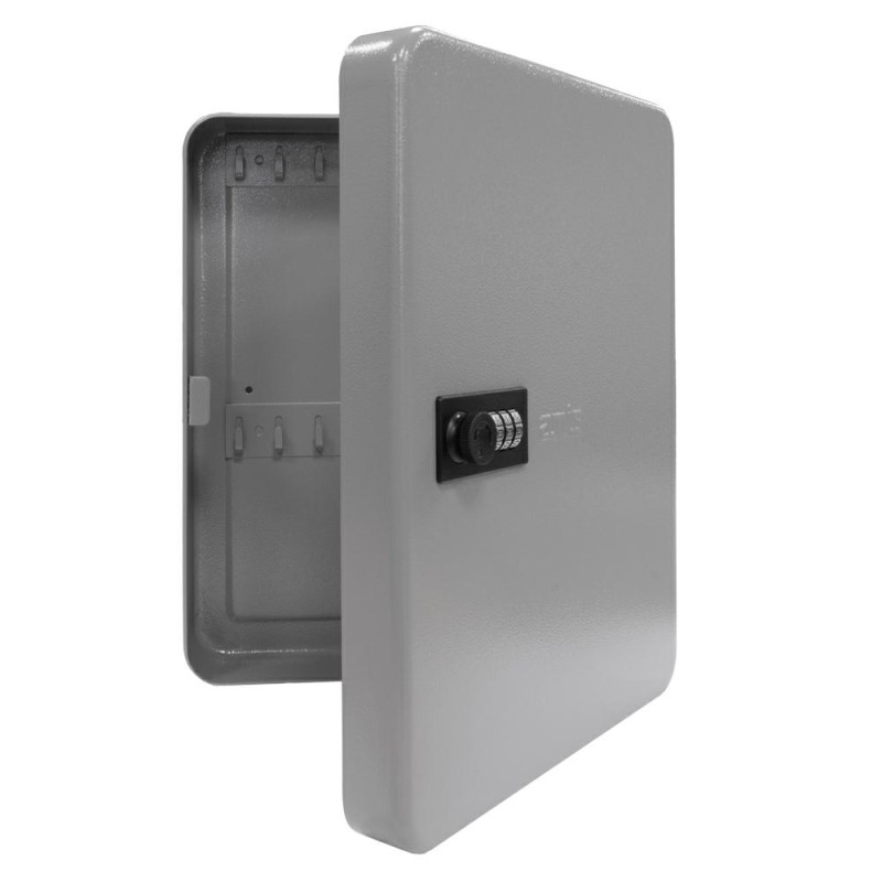 Skrzynka na klucze 30x24x7cm szara 45 haczyków mod. 2173