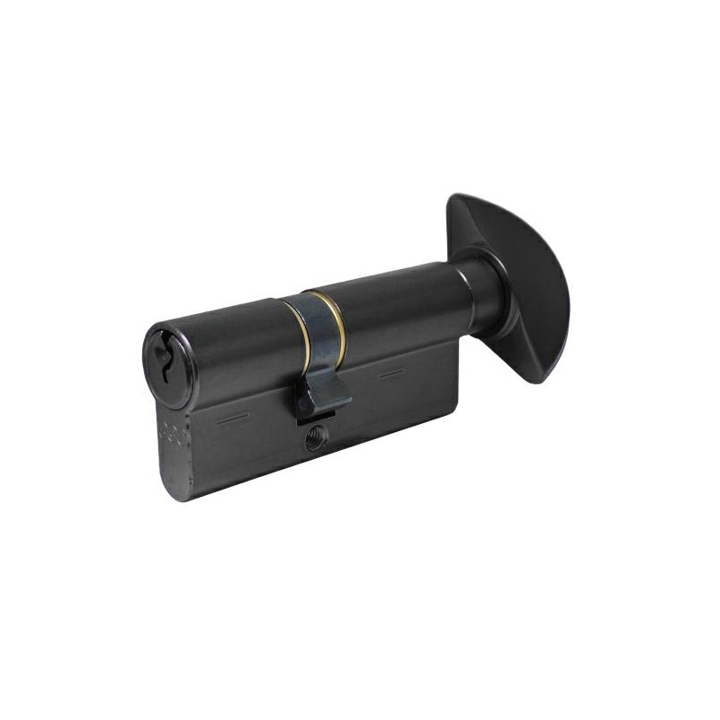 Wkładka z gałką do drzwi 67mm czarna G40/27 mod. 600