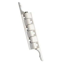 Zawias meblowy 95x54mm biały ozdobny mod. 557