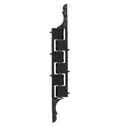 Zawias meblowy 95x54mm czarny mod. 557