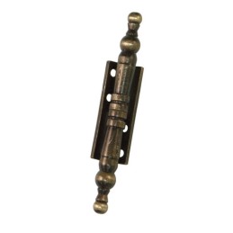 Zawias meblowy ozdobny 100mm złoto antyczne mod. 555