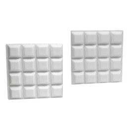 Ochraniacz mebli 412-14x14mm biały 32szt  DIS