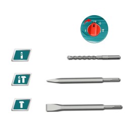 Młotowiertarka SDS Plus 2,5J 950W         TH309288