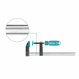 Ścisk stolarski 80x300mm THT1320801 (D) TOTAL