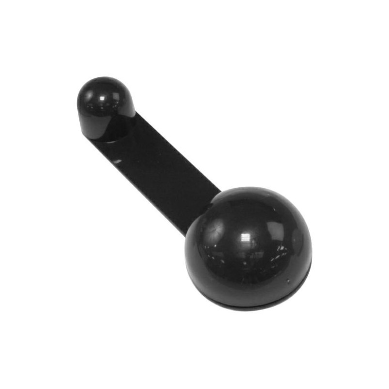 Odbój drzwiowy z blokadą plastikowy czarny odbojnik podłogowy mod. 404