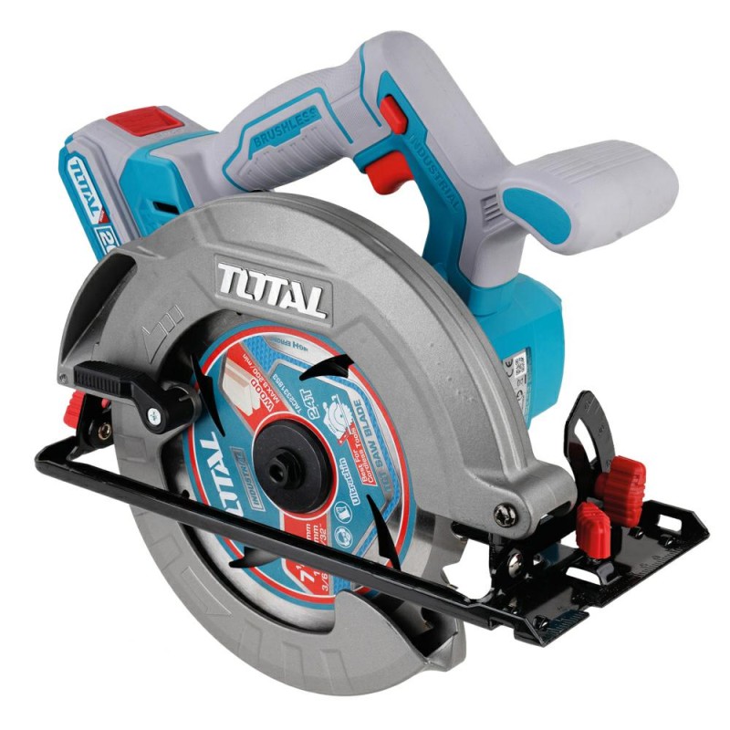 Pilarka tarczowa akumulatorowa 185mm 20V mod. TSLI1851 TOTAL