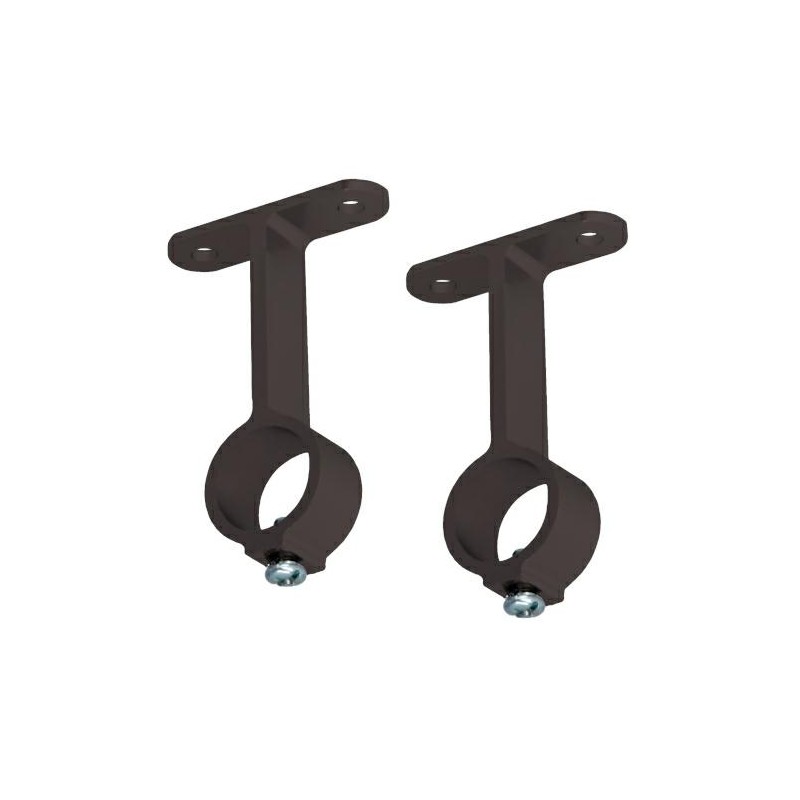 Wspornik pręta 4-20 brązowy (2szt)