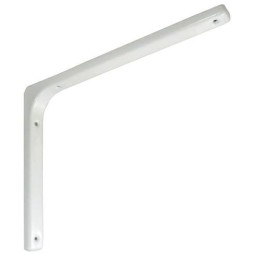 Wspornik półki stalowy biały 400x300mm mod. 2