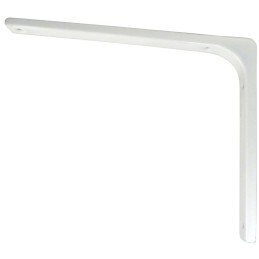 Wspornik półki stalowy biały 400x300mm mod. 2