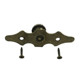 Gałka z szyldem 92x30x1,5mm złoto antyczne mod.101 EAN