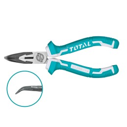 Szczypce tnące półokrągłe wygięte 160mm THT24616 (D)