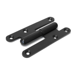 Zawias do drzwi 110x55mm stal czarny rozłączny PRAWY (pl) mod. 505