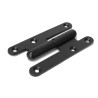 Zawias do drzwi 110x55mm stal czarny rozłączny PRAWY (pl) mod. 505