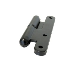 Zawias do drzwi 110x55mm stal czarny rozłączny PRAWY (pl) mod. 505