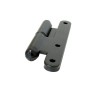 Zawias do drzwi 110x55mm stal czarny rozłączny PRAWY (pl) mod. 505