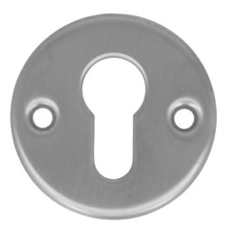 Szyld wkładki rozeta 58 mosiądz chrom mat mod.22