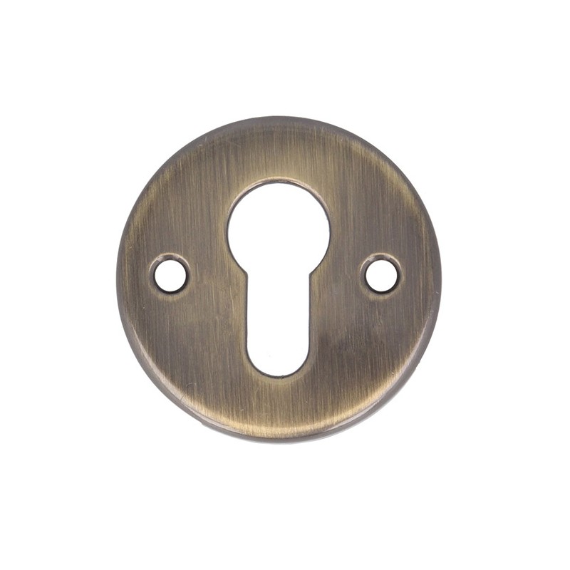 Szyld wkładki rozeta 58 mosiądz złoto antyczne mod.22