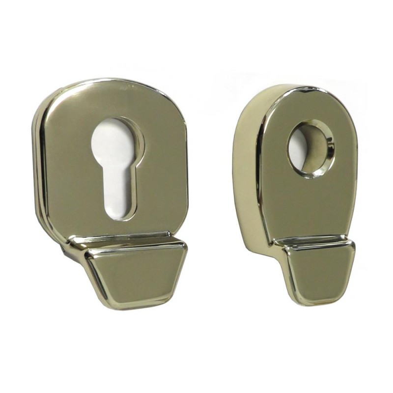 Szyld antywłamaniowy na wkładkę pochwyt-pochwyt złota Heritage