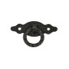 Uchwyt z kółkiem 80x30x1,5mm czarny mod.1000 DIS