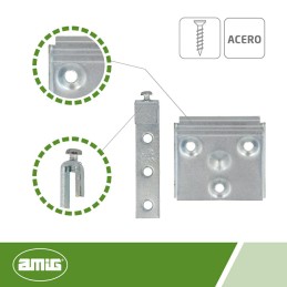 Wieszak meblowy regul. 5-cynkow box