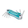 Klucze imbusowe 2-8 składane 8szt. w scyzoryku mod. THT1061826 TOTAL
