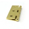 Zawias meblowy 75x42mm stalowy mosiądzowany mod. 5005
