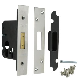 Zamek drzw. wpuszczany F25/44,5 inox