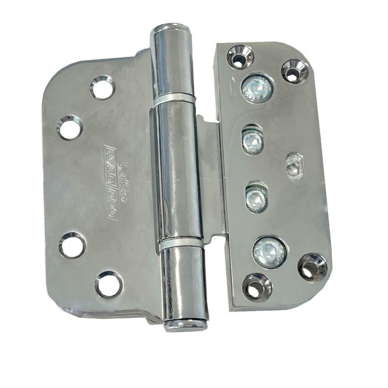 Zawias do drzwi 92mm 3D z regulacją chromowany mod. Nico