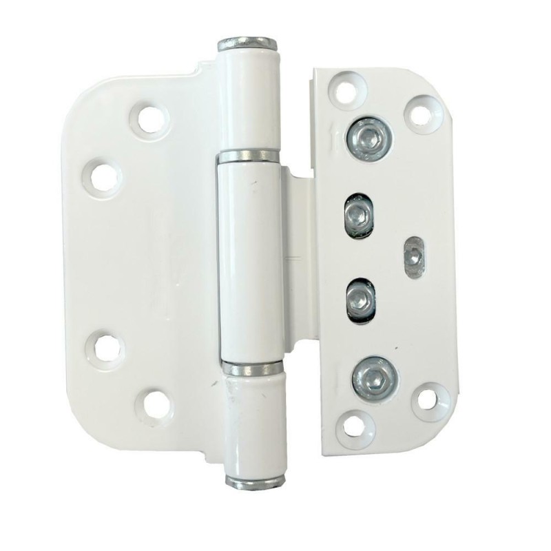 Zawias do drzwi 92mm 3D z regulacją biały mod. Nico