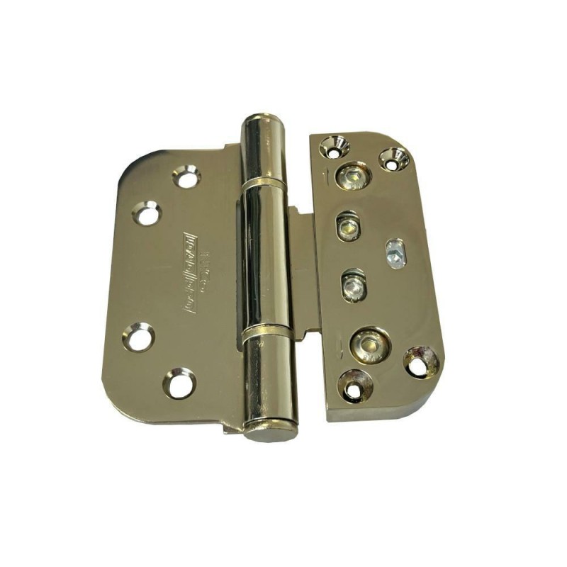 Zawias do drzwi 92mm 3D z regulacją złoty połysk mod. Nico