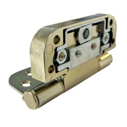 Zawias do drzwi 92mm 3D z regulacją złoty połysk mod. Nico