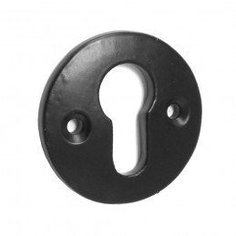 Szyld wkładki rozeta okrągła fi. 54mm czarny